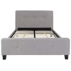 Flash Furniture Tribeca Full Size Tufted Upholstered Platform Bed In Light Gray Fabric -Flash Furniture Shop GUEST 50393b7c 72b7 4247 afbb add0a2d89b88