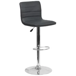 Flash Furniture Modern Vinyl Adjustable Height Barstool With Horizontal Stitch Back -Flash Furniture Shop GUEST 5093716e c10c 4ac8 bfac caf9cb11b3c2