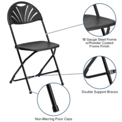 Flash Furniture 8 Pack HERCULES Series 650 Lb. Capacity Plastic Fan Back Folding Chair 16 Flash Furniture 8 Pack HERCULES Series 650 Lb. Capacity Plastic Fan Back Folding Chair -Flash Furniture Shop GUEST 50a0c3a6 dfb1 481b 85ec 99a64d562c8a