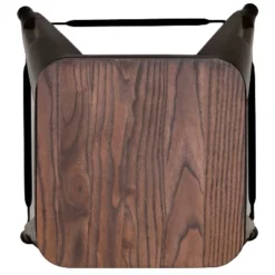 Flash Furniture 24" High Metal Counter-Height, Indoor Bar Stool With Wood Seat - Stackable Set Of 4 -Flash Furniture Shop GUEST 50e0d8f5 fdf5 4aee 9bb1 27eb3e94d94e