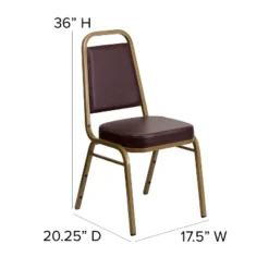 Flash Furniture HERCULES Series Trapezoidal Back Stacking Banquet Chair With 2.5" Thick Seat -Flash Furniture Shop GUEST 50ee4bcf 650d 4931 a4c6 c43535a20351