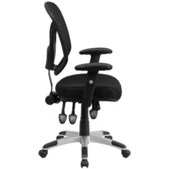 Flash Furniture Mid-Back Black Mesh Multifunction Swivel Ergonomic Task Office Chair With Adjustable Arms 15 Flash Furniture Mid-Back Black Mesh Multifunction Swivel Ergonomic Task Office Chair With Adjustable Arms -Flash Furniture Shop GUEST 5131c71c 7d3c 4f90 b7d4 84403ed8f148