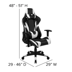 Flash Furniture Gaming Desk And Reclining Gaming Chair Set With Cup Holder, Headphone Hook & 2 Wire Management Holes -Flash Furniture Shop GUEST 51cbffdc e330 46dd 931a 79dec10369f4