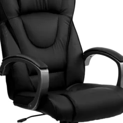 Flash Furniture High Back Black LeatherSoft Executive Swivel Office Chair With Titanium Nylon Base And Loop Arms -Flash Furniture Shop GUEST 528a6eb3 f5cf 423a adde 5c381f02a920