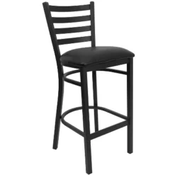Flash Furniture Black Ladder Back Metal Restaurant Barstool -Flash Furniture Shop GUEST 529794f7 7581 4c74 9022 8689d71525fa