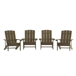 Flash Furniture Set Of 4 Charlestown All-Weather Poly Resin Wood Adirondack Chairs 36 Flash Furniture Set Of 4 Charlestown All-Weather Poly Resin Wood Adirondack Chairs -Flash Furniture Shop GUEST 52f577a4 8c5b 48aa a40a a758f6c2e49f