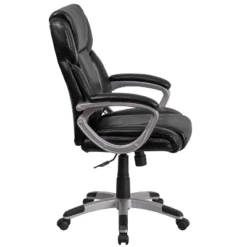 Flash Furniture Mid-Back LeatherSoftSoft Executive Swivel Office Chair With Padded Arms -Flash Furniture Shop GUEST 53253b94 5eea 407d b045 88488bf37f1f