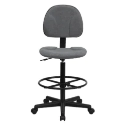 Ergonomic Drafting Chair Adjustable Gray - Flash Furniture -Flash Furniture Shop GUEST 53a4abbe e6ee 4192 8bee 7bf712021128