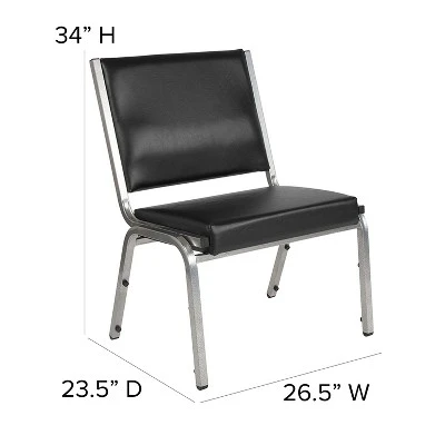 Flash Furniture HERCULES Series 1000 Lb. Rated Bariatric Medical Reception Chair 6 Flash Furniture HERCULES Series 1000 Lb. Rated Bariatric Medical Reception Chair - Image 6