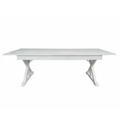 Flash Furniture HERCULES 8' X 40" Rectangular Solid Pine Folding Farm Table With X Legs -Flash Furniture Shop GUEST 553ab434 b69b 459a 939b ac448696f230