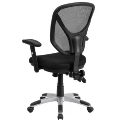 Flash Furniture Mid-Back Black Mesh Multifunction Swivel Ergonomic Task Office Chair With Adjustable Arms 14 Flash Furniture Mid-Back Black Mesh Multifunction Swivel Ergonomic Task Office Chair With Adjustable Arms -Flash Furniture Shop GUEST 558cd771 192b 4c46 b5bb 469abfa77f26