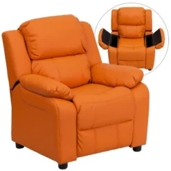 Flash Furniture Deluxe Padded Contemporary Kids Recliner With Storage Arms -Flash Furniture Shop GUEST 55e5b392 8d89 4461 86f2 a21a99fc35b7