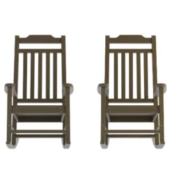 Flash Furniture Set Of 2 Winston All-Weather Faux Wood Rocking Chair -Flash Furniture Shop GUEST 574e8287 968d 48b9 a1b2 615b41d2e7f6
