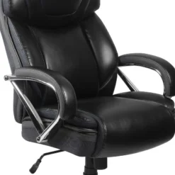 Flash Furniture HERCULES Series Big & Tall 500 Lb. Rated LeatherSoft Executive Swivel Ergonomic Office Chair With Extra Wide Seat -Flash Furniture Shop GUEST 5811cc78 ccc5 47bf b95d 06894a412b76