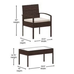 Flash Furniture Aransas Series 4 Piece Patio Set With Steel Frame And Cushions 20 Flash Furniture Aransas Series 4 Piece Patio Set With Steel Frame And Cushions -Flash Furniture Shop GUEST 59bffddb 9d28 454d 92a0 575091f42781