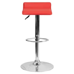 Flash Furniture Contemporary Vinyl Adjustable Height Barstool With Solid Wave Seat And Chrome Base -Flash Furniture Shop GUEST 59dd80b2 d04a 4cff b0c3 e4161338cc6d