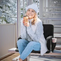 Flash Furniture Extra Wide Foldable Reclining Heated Stadium Chair With Backpack Straps - Black 26 Flash Furniture Extra Wide Foldable Reclining Heated Stadium Chair With Backpack Straps - Black -Flash Furniture Shop GUEST 5a3151d2 0c13 460f 932c bb8de5d87339