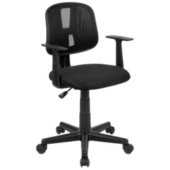 Flash Furniture Flash Fundamentals Mid-Back Mesh Swivel Task Office Chair With Pivot Back And Arms -Flash Furniture Shop GUEST 5a450ba8 2173 4c6d 8783 d958c32acbe1
