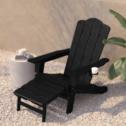 Flash Furniture Halifax HDPE Adirondack Chair With Cup Holder And Pull Out Ottoman, All-Weather HDPE Indoor/Outdoor Lounge Chair 16 Flash Furniture Halifax HDPE Adirondack Chair With Cup Holder And Pull Out Ottoman, All-Weather HDPE Indoor/Outdoor Lounge Chair -Flash Furniture Shop GUEST 5a72d7bb 392b 405c a622 5be20ad8b0a3