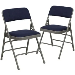 Flash Furniture HERCULES Series Metal Folding Chairs With Padded Seats | Set Of 2 Black Metal Folding Chairs -Flash Furniture Shop GUEST 5a9fa342 2a91 4a2e 92ac 6114087d19cc