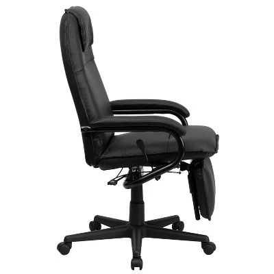 Flash Furniture High Back LeatherSoft Executive Reclining Ergonomic Swivel Office Chair With Arms 9 Flash Furniture High Back LeatherSoft Executive Reclining Ergonomic Swivel Office Chair With Arms - Image 9