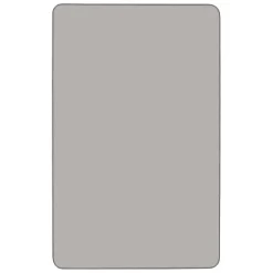 Flash Furniture Mobile 30''W X 72''L Rectangular HP Laminate Activity Table - Height Adjustable Short Legs