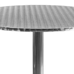 Flash Furniture Mellie 31.5'' Round Aluminum Indoor-Outdoor Table With Base -Flash Furniture Shop GUEST 5c09cfb4 80ea 47f6 a1f2 1b4eb4be1b49