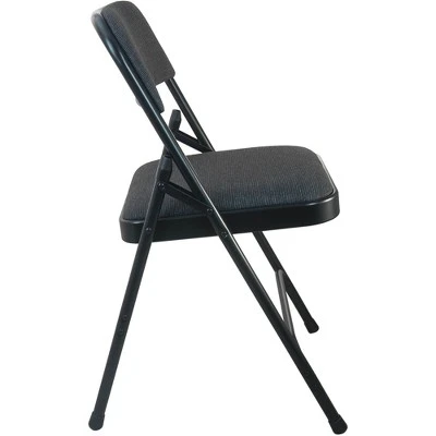 Flash Furniture Advantage Padded Metal Folding Chair - Fabric Seat 3 Flash Furniture Advantage Padded Metal Folding Chair - Fabric Seat - Image 3