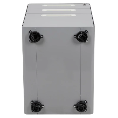 Flash Furniture Ergonomic 3-Drawer Mobile Locking Filing Cabinet With Anti-Tilt Mechanism And Hanging Drawer For Legal & Letter Files 9 Flash Furniture Ergonomic 3-Drawer Mobile Locking Filing Cabinet With Anti-Tilt Mechanism And Hanging Drawer For Legal & Letter Files - Image 9