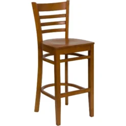 Flash Furniture Ladder Back Wooden Restaurant Barstool -Flash Furniture Shop GUEST 5d48b99a b06e 4e16 858f 5160dff8cf18
