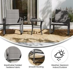Flash Furniture Brazos 3 Piece Outdoor Rocking Chair Bistro Set With Flex Comfort Material And Metal Framed Glass Top Table -Flash Furniture Shop GUEST 5eab254a 4a66 4b2d a2b1 9c29acd6cd9c