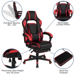 Flash Furniture Gaming Desk With Cup Holder/Headphone Hook & Reclining Back/Arms Gaming Chair With Footrest 14 Flash Furniture Gaming Desk With Cup Holder/Headphone Hook & Reclining Back/Arms Gaming Chair With Footrest -Flash Furniture Shop GUEST 60890070 f226 4a1b b172 c09c9a0d15f9