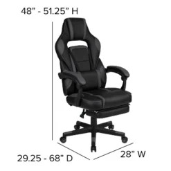 Flash Furniture X40 Gaming Chair Racing Ergonomic Computer Chair With Fully Reclining Back/Arms, Slide-Out Footrest, Massaging Lumbar 25 Flash Furniture X40 Gaming Chair Racing Ergonomic Computer Chair With Fully Reclining Back/Arms, Slide-Out Footrest, Massaging Lumbar -Flash Furniture Shop GUEST 60c7a4dd 8198 434e 93b8 c2898c3730f2