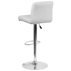 Flash Furniture Contemporary Vinyl Adjustable Height Barstool With Rolled Seat And Chrome Base -Flash Furniture Shop GUEST 61d36dd1 40d9 4772 9f6f bce48ed8161f