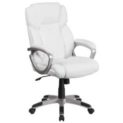 Flash Furniture Mid-Back LeatherSoftSoft Executive Swivel Office Chair With Padded Arms -Flash Furniture Shop GUEST 626ab92d 5df2 49e4 9b4e 358bc4618253