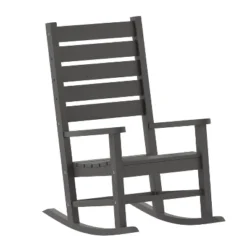 Flash Furniture Manchester Set Of 2 Contemporary Rocking Chairs, All-Weather HDPE Indoor/Outdoor Rockers -Flash Furniture Shop GUEST 62afdc6b d206 4234 9a55 8f47e1b7bacd