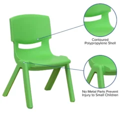 Flash Furniture 4 Pack Plastic Stackable School Chairs With 10.5" Seat Height -Flash Furniture Shop GUEST 62baf443 89d9 418f 82c6 879132cd821f