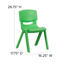 Flash Furniture 2 Pack Green Plastic Stackable School Chair With 15.5" Seat Height -Flash Furniture Shop GUEST 63343cdf 8ea5 4cfd 865a 2d13d3dcbb55
