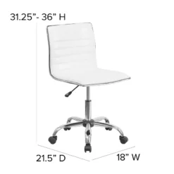 Flash Furniture 48" Wide Black Electric Height Adjustable Standing Desk With Designer Armless White Ribbed Swivel Task Office Chair 18 Flash Furniture 48" Wide Black Electric Height Adjustable Standing Desk With Designer Armless White Ribbed Swivel Task Office Chair -Flash Furniture Shop GUEST 64ce38db 1aa9 45c2 b526 421f9337f259