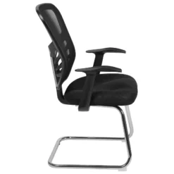 Flash Furniture Black Mesh Side Reception Chair With Chrome Sled Base -Flash Furniture Shop GUEST 65c3a96e 15d5 4d9a b338 593bd5efc188