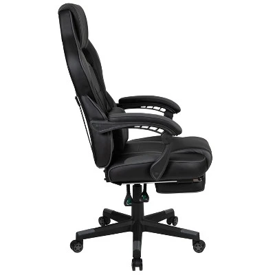 Flash Furniture X40 Gaming Chair Racing Ergonomic Computer Chair With Fully Reclining Back/Arms, Slide-Out Footrest, Massaging Lumbar 2 Flash Furniture X40 Gaming Chair Racing Ergonomic Computer Chair With Fully Reclining Back/Arms, Slide-Out Footrest, Massaging Lumbar - Image 2
