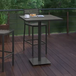 Flash Furniture Lark Commercial Grade 32" Square Outdoor Bar Height Table With Poly Resin Slats 14 Flash Furniture Lark Commercial Grade 32" Square Outdoor Bar Height Table With Poly Resin Slats -Flash Furniture Shop GUEST 669f85ca e26f 439c b84a d7a85d3c36f6