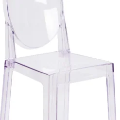 Flash Furniture Ghost Chair With Oval Back In Transparent Crystal -Flash Furniture Shop GUEST 66eb994f 7960 4af1 abf1 95839ed04b06