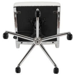 Flash Furniture Mid-Back Armless LeatherSoft Contemporary Ribbed Executive Swivel Office Chair -Flash Furniture Shop GUEST 67362f75 596b 4a9f ac5e 9e202e8a4265