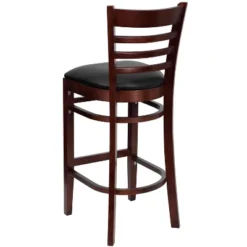 Flash Furniture Ladder Back Wooden Restaurant Barstool -Flash Furniture Shop GUEST 6803625d cb57 443e bcda a614c55896a7