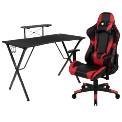 Flash Furniture Gaming Desk And Reclining Gaming Chair Set With Cup Holder, Headphone Hook, And Monitor/Smartphone Stand 24 Flash Furniture Gaming Desk And Reclining Gaming Chair Set With Cup Holder, Headphone Hook, And Monitor/Smartphone Stand -Flash Furniture Shop GUEST 6815d124 939a 4e5f be71 3d1f9fa0c351