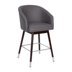 Flash Furniture Margo Commercial Grade Mid-Back Modern Barstool With Beechwood Legs And Curved Back -Flash Furniture Shop GUEST 68bb7300 c24b 4ee6 b03a aeae65073923