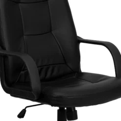 Flash Furniture Holly High Back Black Glove Vinyl Executive Swivel Office Chair With Arms -Flash Furniture Shop GUEST 6a439900 6633 44a7 8e19 a648308a3976
