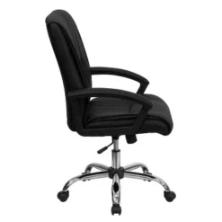 Flash Furniture Mid-Back Black LeatherSoft Swivel Manager's Office Chair With Arms -Flash Furniture Shop GUEST 6b2558ed 683e 4a4e a9f2 78f6e18970dc