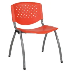 Flash Furniture HERCULES Series 880 Lb. Capacity Plastic Stack Chair With Powder Coated Frame -Flash Furniture Shop GUEST 6b5b4cb5 c13a 484e 8310 3c2edcee63bc